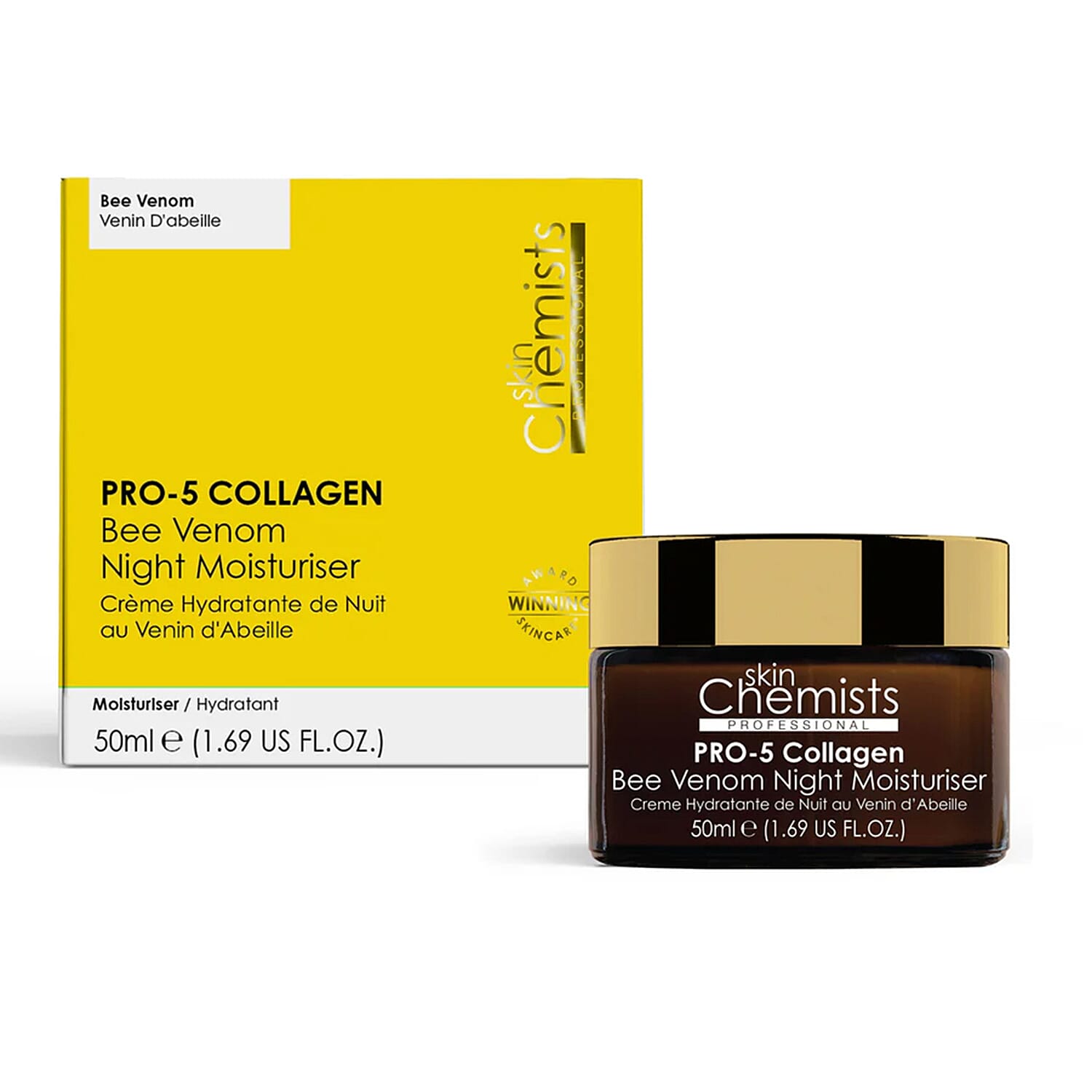 SkinChemists Advanced Bee Venom Night Moisturiser - 50ml
