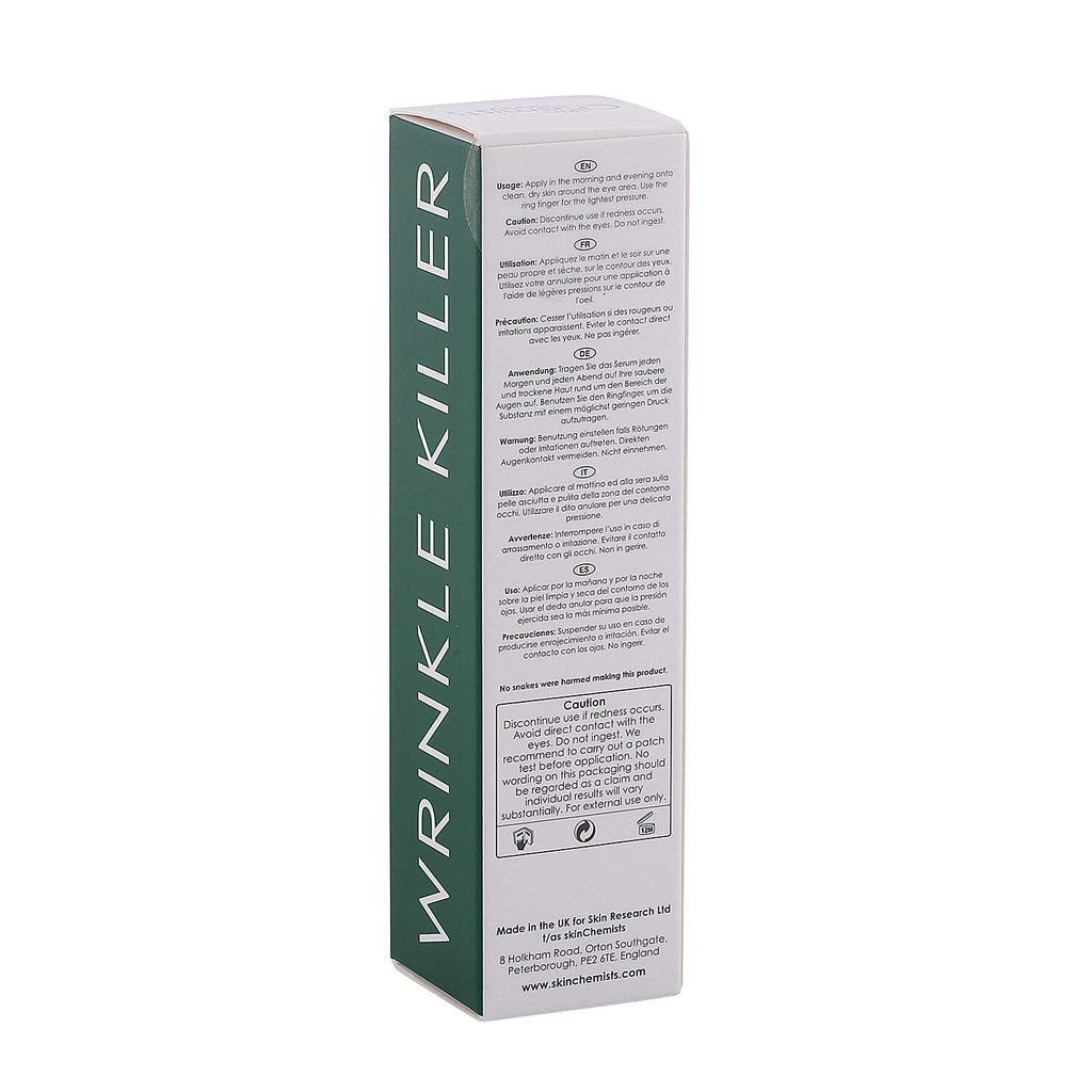 Skin Chemists- Original Wrinkle Killer Eye Serum 4% - 15ml