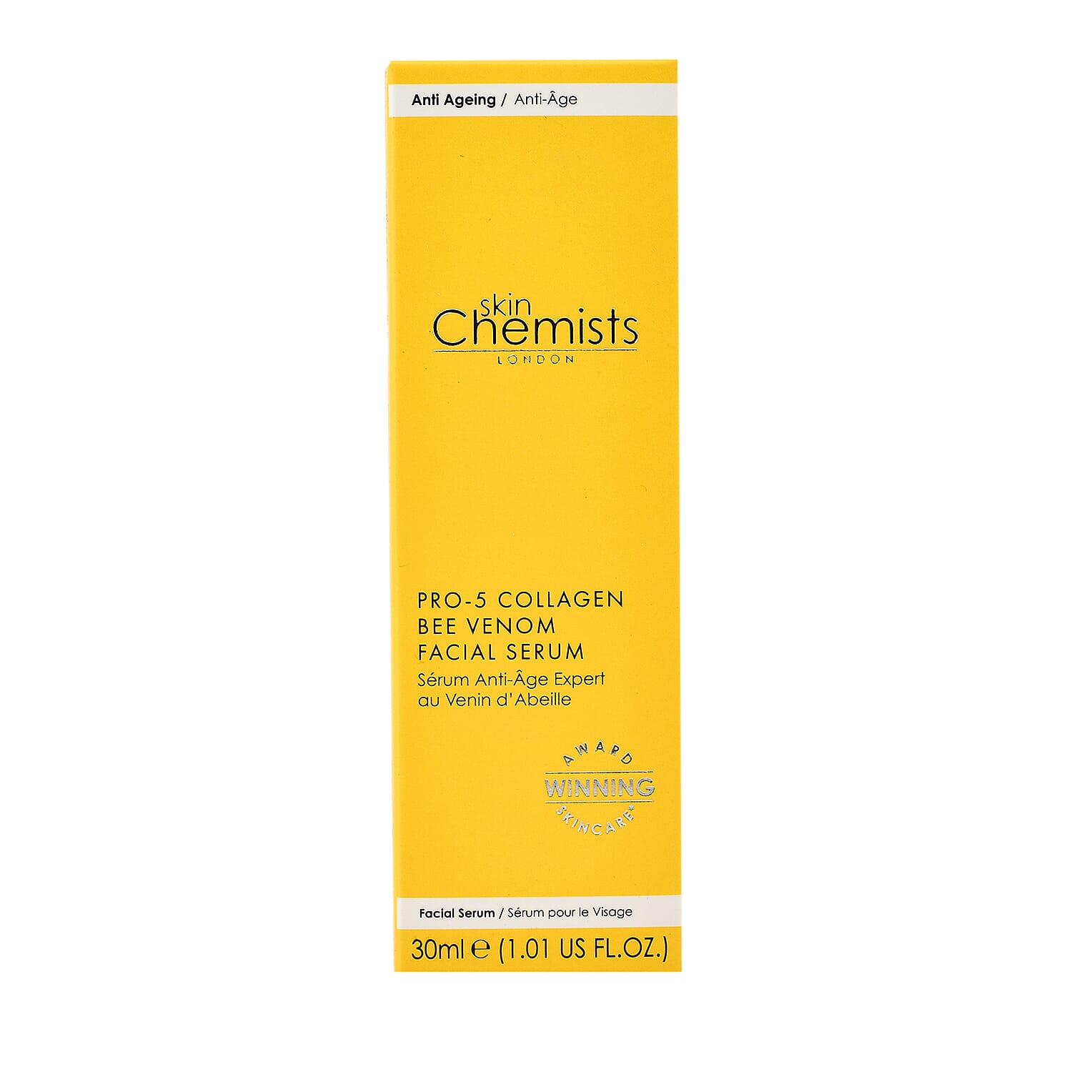 SkinChemists Pro-5 Collagen Bee Venom Facial Serum 30ml