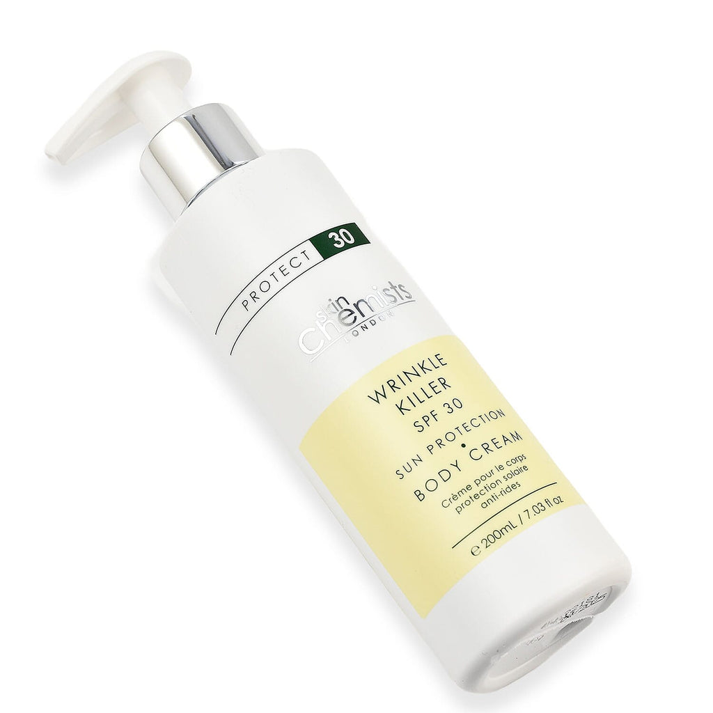 SkinChemists Wrinkle Killer Sun Protection SPF 30 Body Cream 200ml