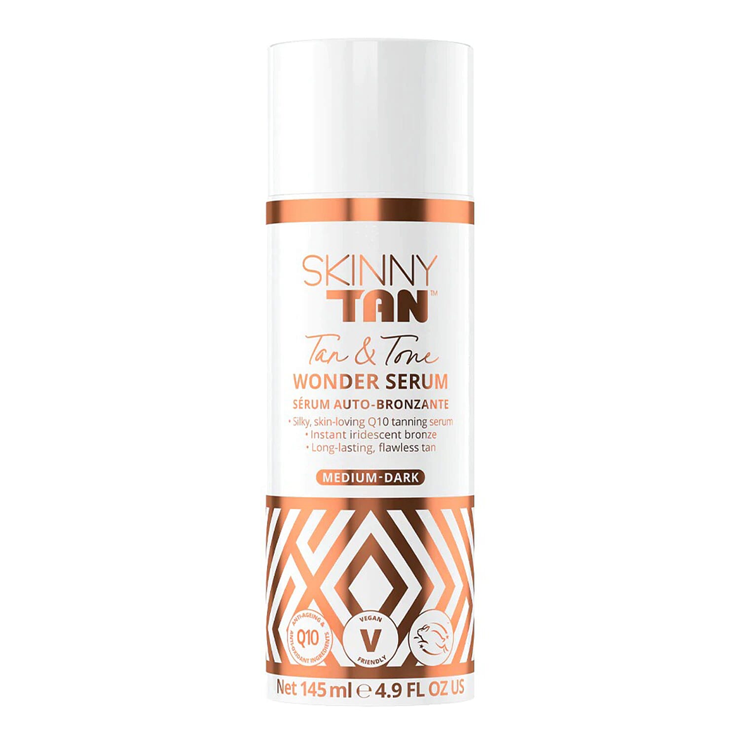 Skinny Tan- Wonder Serum Bundle (Incl. Wonder Serum - 145ml,  Plumping Serum, Pre Tan Primer - 125ml, Luxury Tanning Mitt, Wonder Brush & Exfoliating Mitt)
