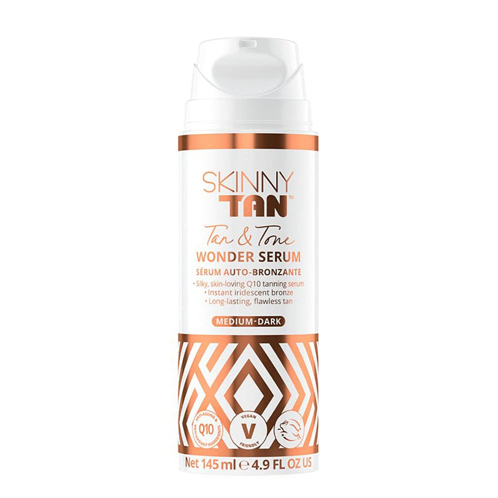 Skinny Tan- Wonder Serum Bundle (Incl. Wonder Serum - 145ml, Pre Tan Primer - 125ml, Miracle Brush - Luxury Tanning Mitt) - Multi