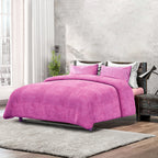 Fleece Duvet Cover - Fuschia