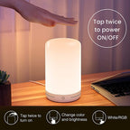 Gosund Smart Colour Changing LED Table Lamp with Voice Control and Soft Dimming Feature - Grey