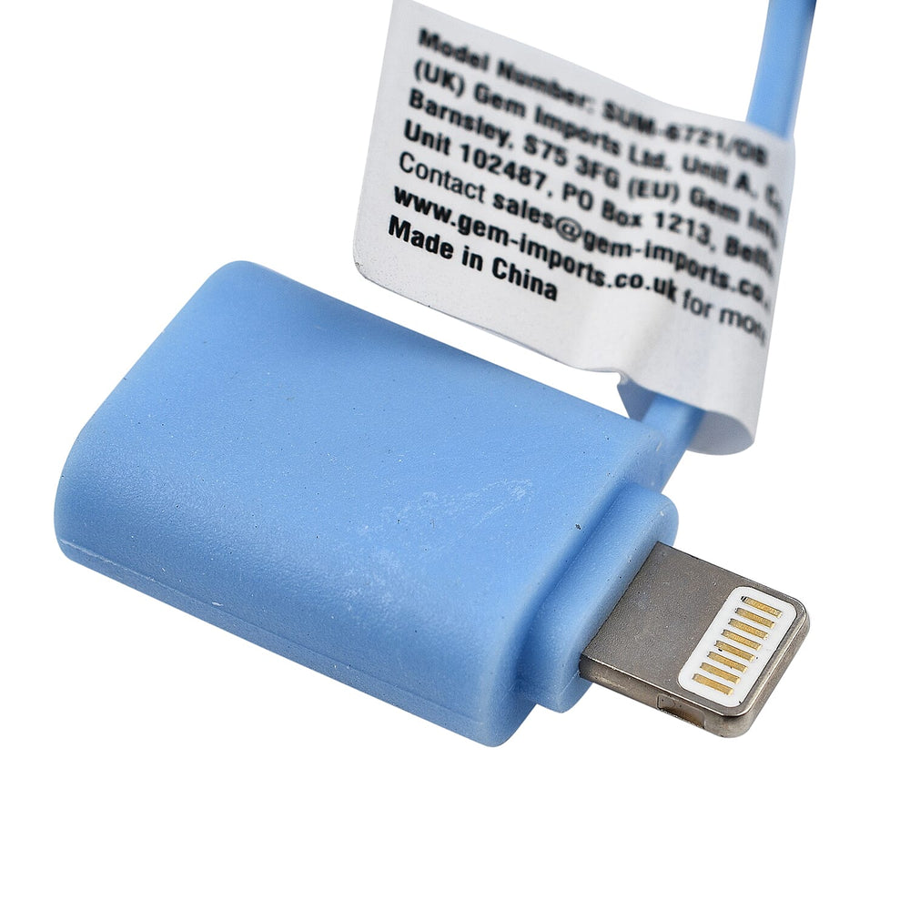 Set of 3 Smartphone Fan - White, Blue - Grey
