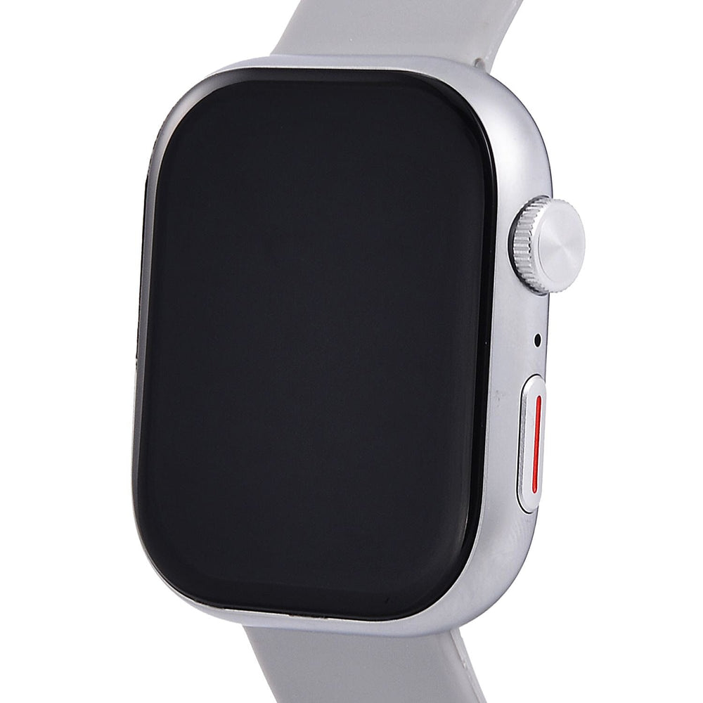 Smart Watch With Hryfine App - Bluetooth, Multi Dial Health Monitor with Heart Rate, Blood Pressure, Blood Oxygen, Sleep Monitor, Steps (supports Apple iOS 8.0, Android 4.4 or Above) - Grey