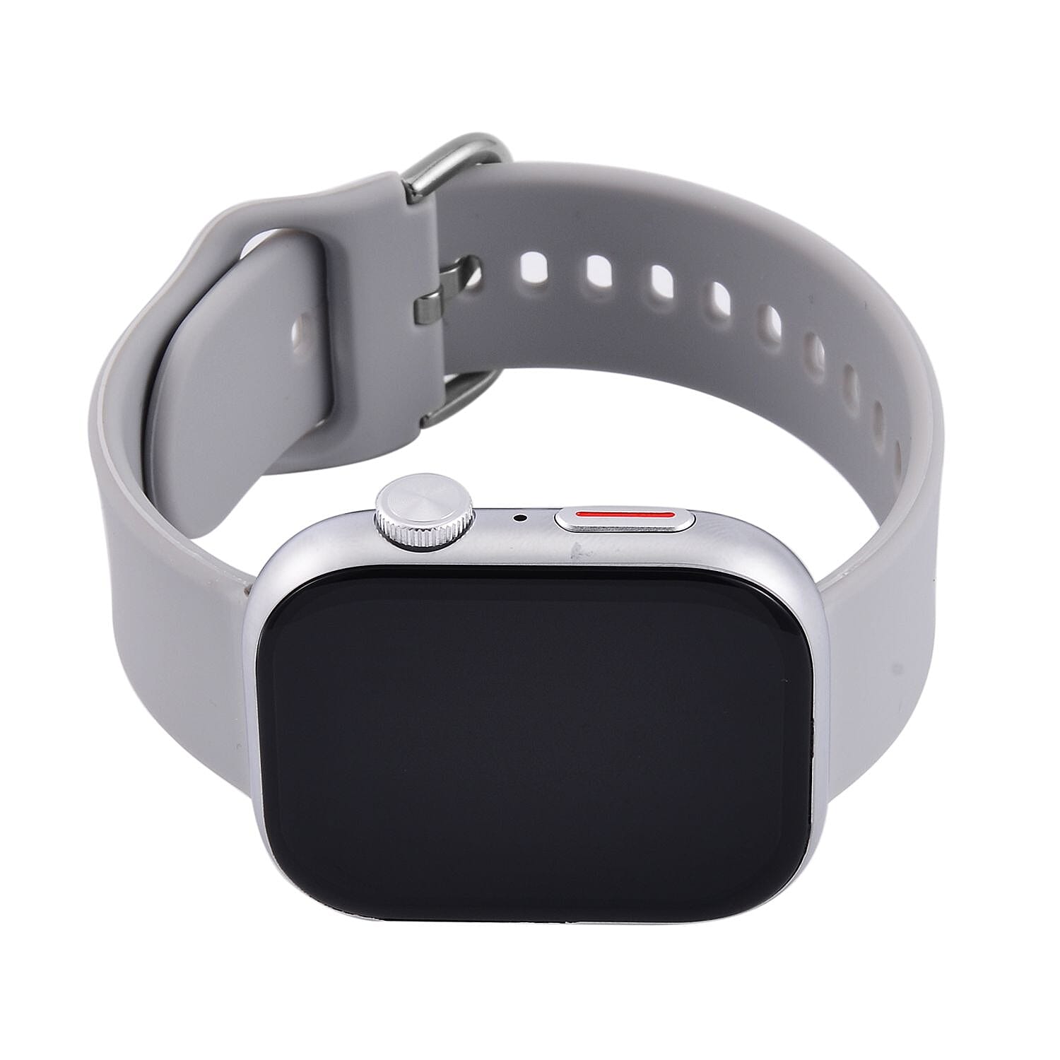 Smart Watch With Hryfine App - Bluetooth, Multi Dial Health Monitor with Heart Rate, Blood Pressure, Blood Oxygen, Sleep Monitor, Steps (supports Apple iOS 8.0, Android 4.4 or Above) - Grey
