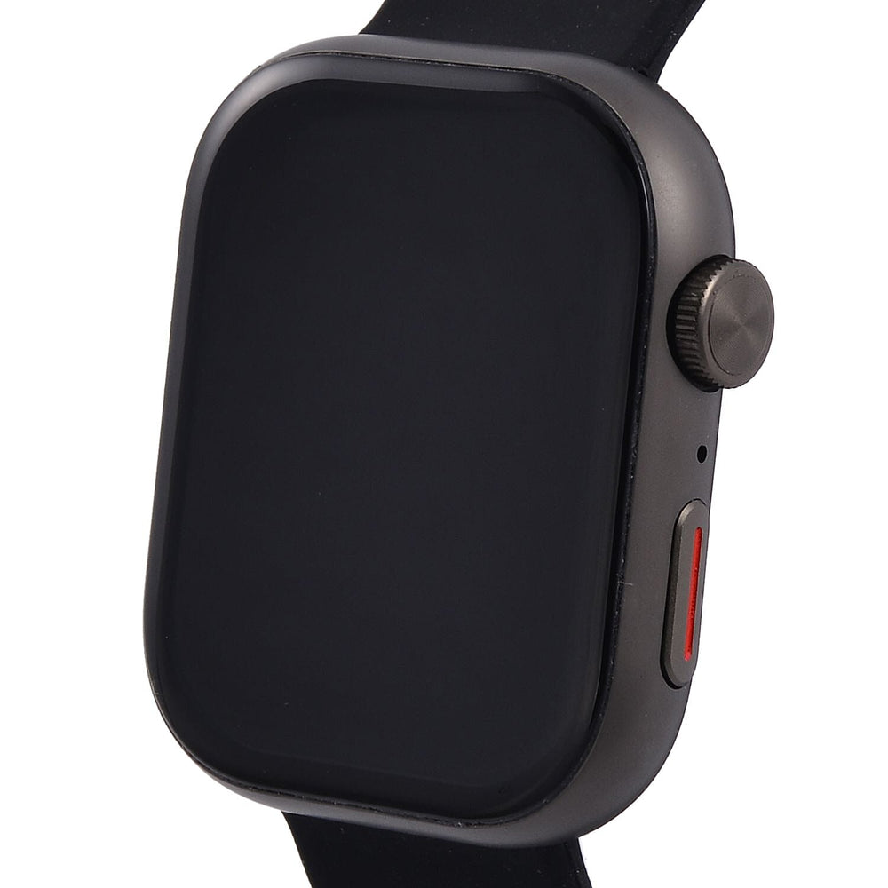 Smart Watch With Hryfine App - Bluetooth, Multi Dial Health Monitor with Heart Rate, Blood Pressure, Blood Oxygen, Sleep Monitor, Steps (supports Apple iOS 8.0, Android 4.4 or Above) - Black