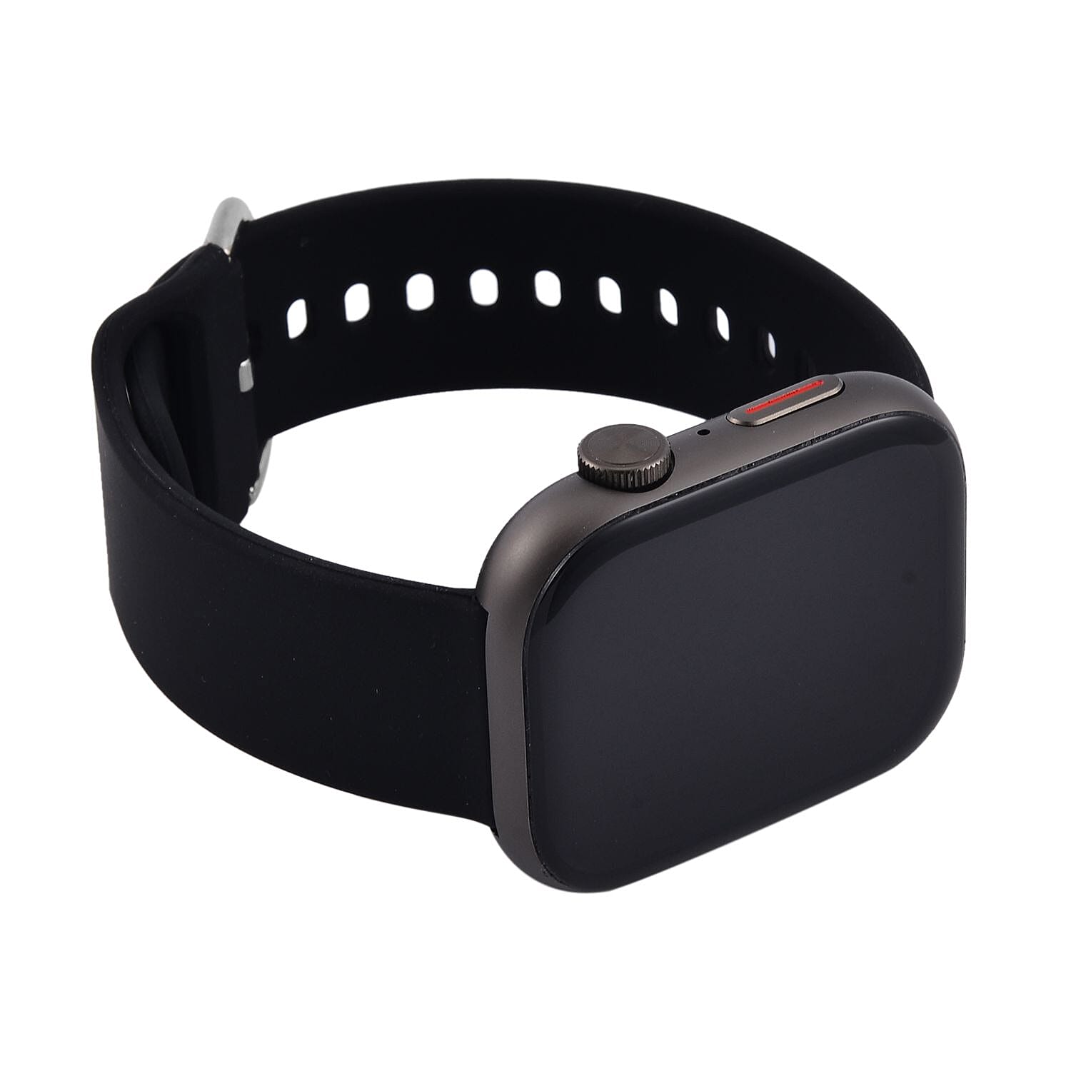 Smart Watch With Hryfine App - Bluetooth, Multi Dial Health Monitor with Heart Rate, Blood Pressure, Blood Oxygen, Sleep Monitor, Steps (supports Apple iOS 8.0, Android 4.4 or Above) - Black