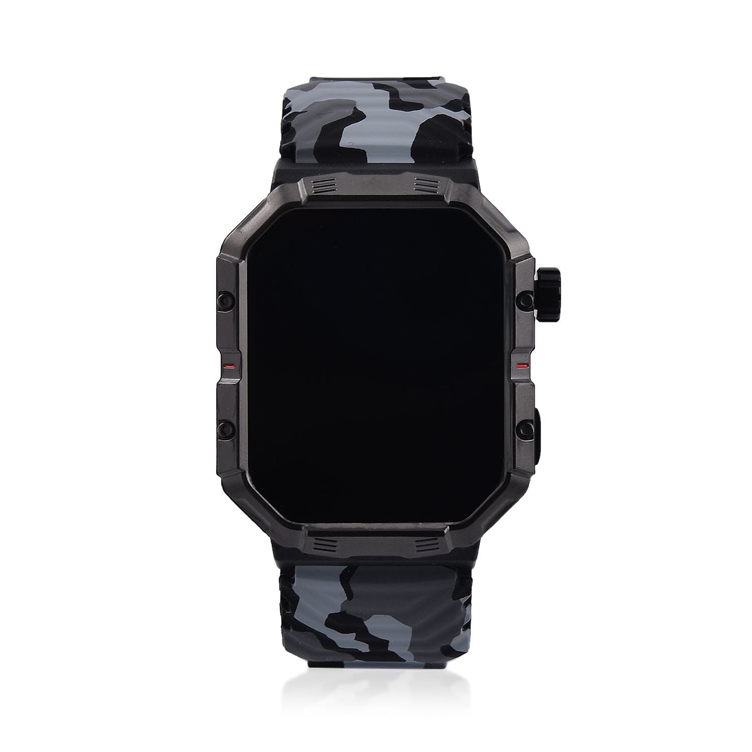 Waterproof Bluetooth Smartwatch with Livefit App (Compatible with Apple iOS 10, Android 6.0 or Above) - Black - Grey