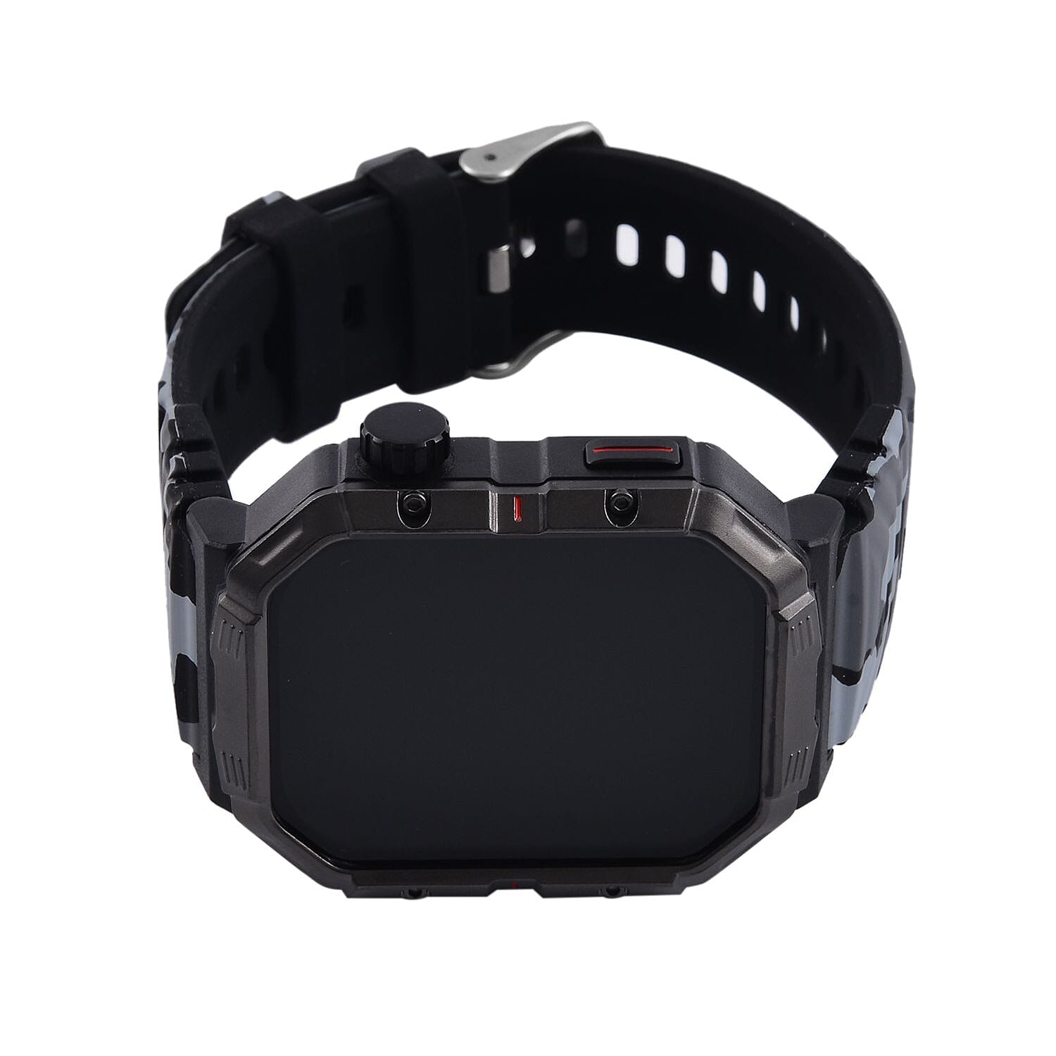 Waterproof Bluetooth Smartwatch with Livefit App (Compatible with Apple iOS 10, Android 6.0 or Above) - Black - Grey