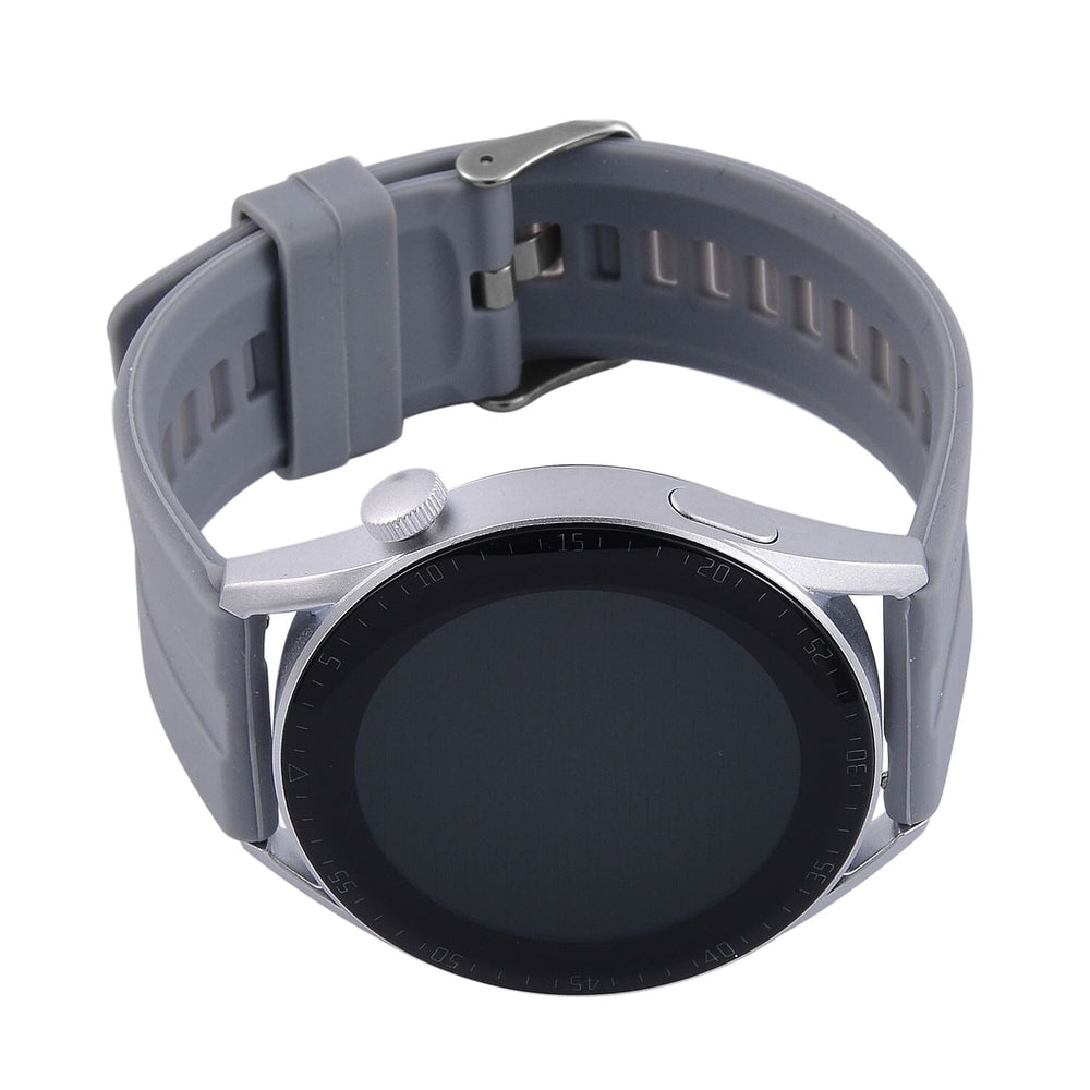 Smart Watch with Hryfine App - Bluetooth, Multi Dial Health Monitor with Heart Rate, Blood Pressure, Blood Oxygen, Sleep Monitor, Steps (supports Apple iOS 10, Android 6.0 or Above) - Grey