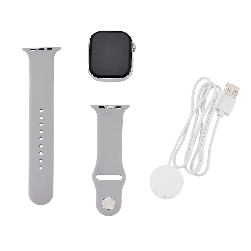 HW X PRO Smartwatch 2.01 inch TFT Display, IP67 Waterproof, Wireless Charging, Health Monitor, Bluetooth - Grey
