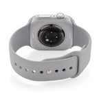 HW X PRO Smartwatch 2.01 inch TFT Display, IP67 Waterproof, Wireless Charging, Health Monitor, Bluetooth 5.2 and AI Features - Black