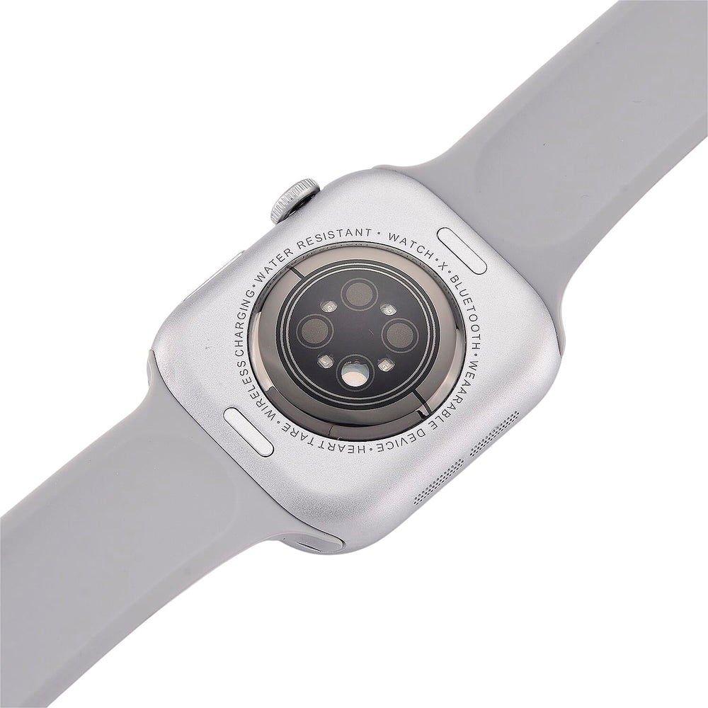 HW X PRO Smartwatch 2.01 inch TFT Display, IP67 Waterproof, Wireless Charging, Health Monitor, Bluetooth 5.2 and AI Features - Black