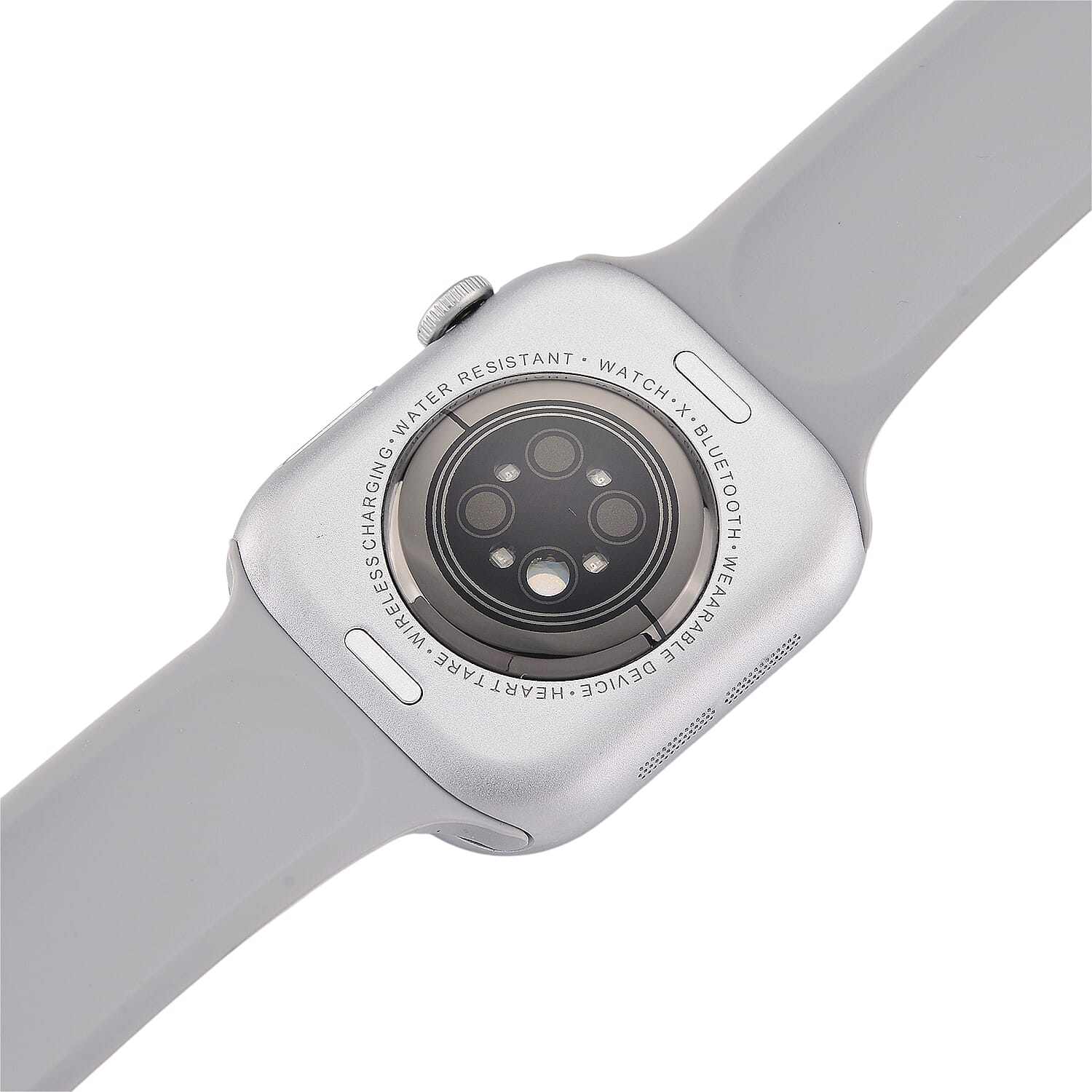 HW X PRO Smartwatch 2.01 inch TFT Display, IP67 Waterproof, Wireless Charging, Health Monitor, Bluetooth 5.2 and AI Features - Black