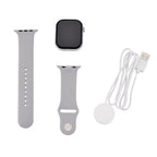 HW X PRO Smartwatch 2.01 inch TFT Display, IP67 Waterproof, Wireless Charging, Health Monitor, Bluetooth 5.2 and AI Features - Black