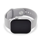 CONNECTPRO HW X PRO 2.01inch Smartwatch with Bluetooth 5.2, Wireless Charging - IP67 Waterproof - Includes Grey - Black Silicone Straps.