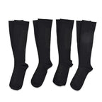 Bliss - Beyond Set of 4 - Copper FIR Compression Socks (Size L) - Black