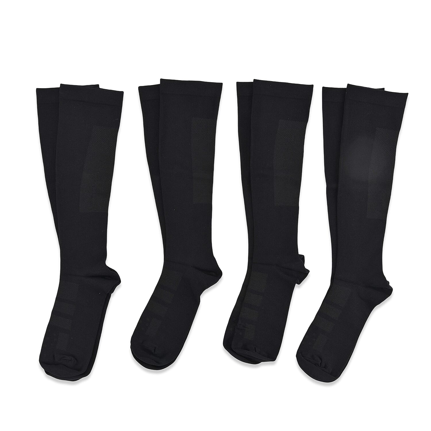 Bliss - Beyond Set of 4 - Tommie Copper FIR Compression Socks (S-M) - Black