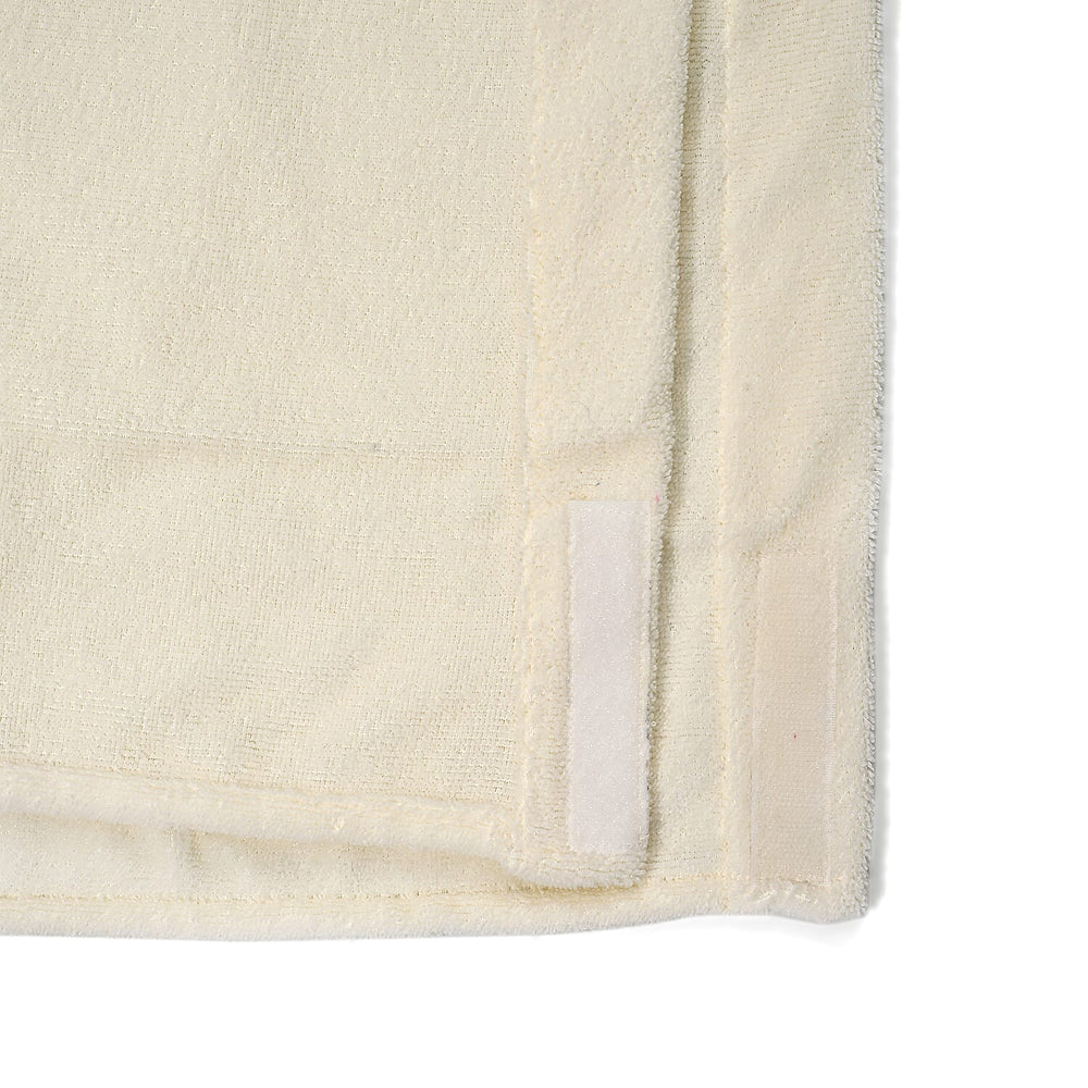 Soft - Comfortable Microfiber Bath and Hair Wrap Cap Set - Cream