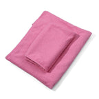 Soft - Comfortable Microfiber Bath and Hair Wrap Cap Set - Light Pink