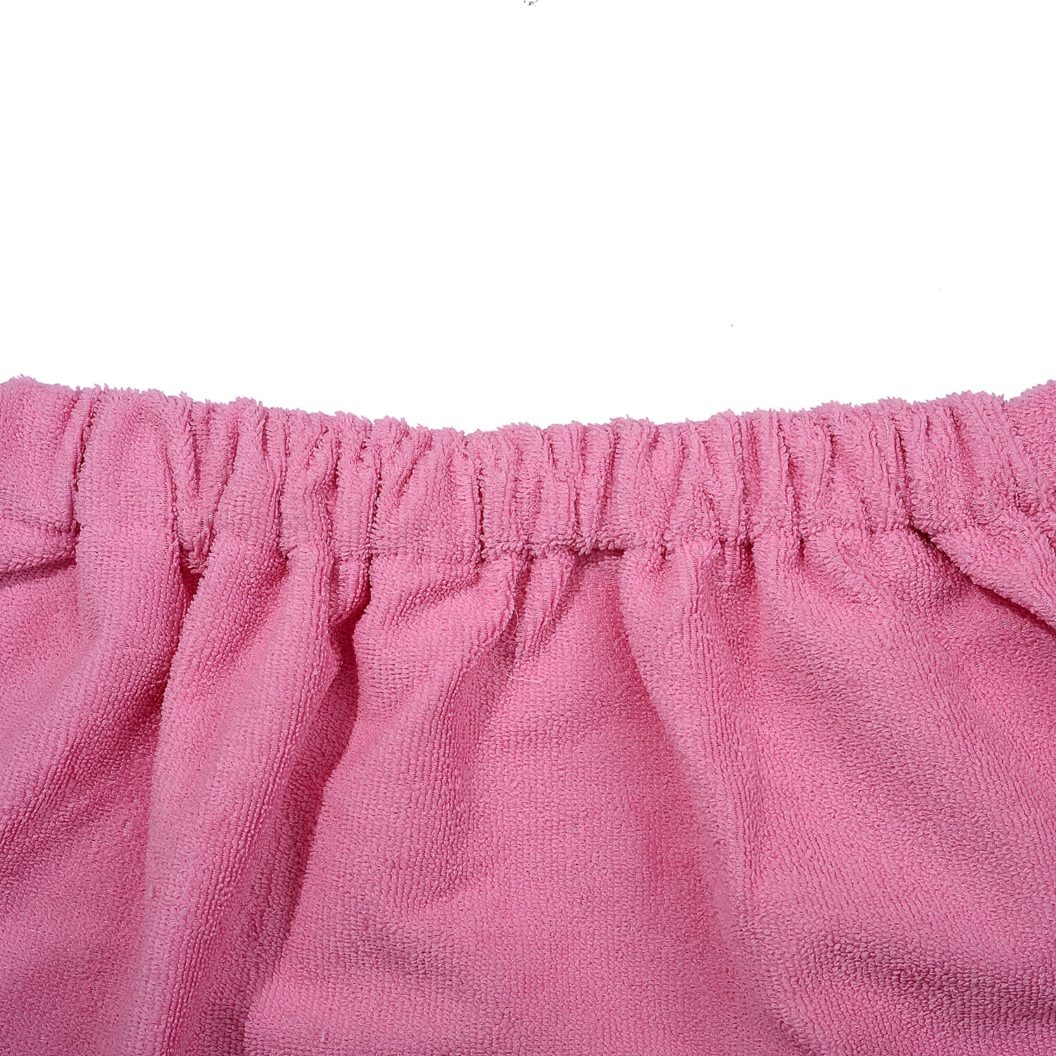 Soft - Comfortable Microfiber Bath and Hair Wrap Cap Set - Light Pink