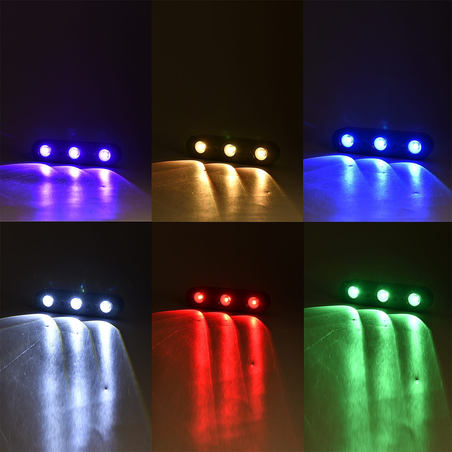 Solar Powered Colour-Changing Sunset Light - 10 Light Modes inc Color Gradient Lighting, Color Flash Lighting, and 8 Monochromatic lights