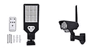 Solar Powered Motion Sensor Lamp with 3 Modes & SOS Flash with Remote