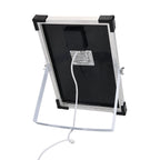 Solar Panel Dual HD Camera System with Night Vision, Flood Lights, 8W Solar Panel Included