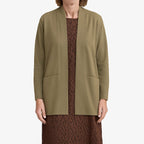 - Maisi Viscose Long Sleeves Cardigan (Size S) - Khaki