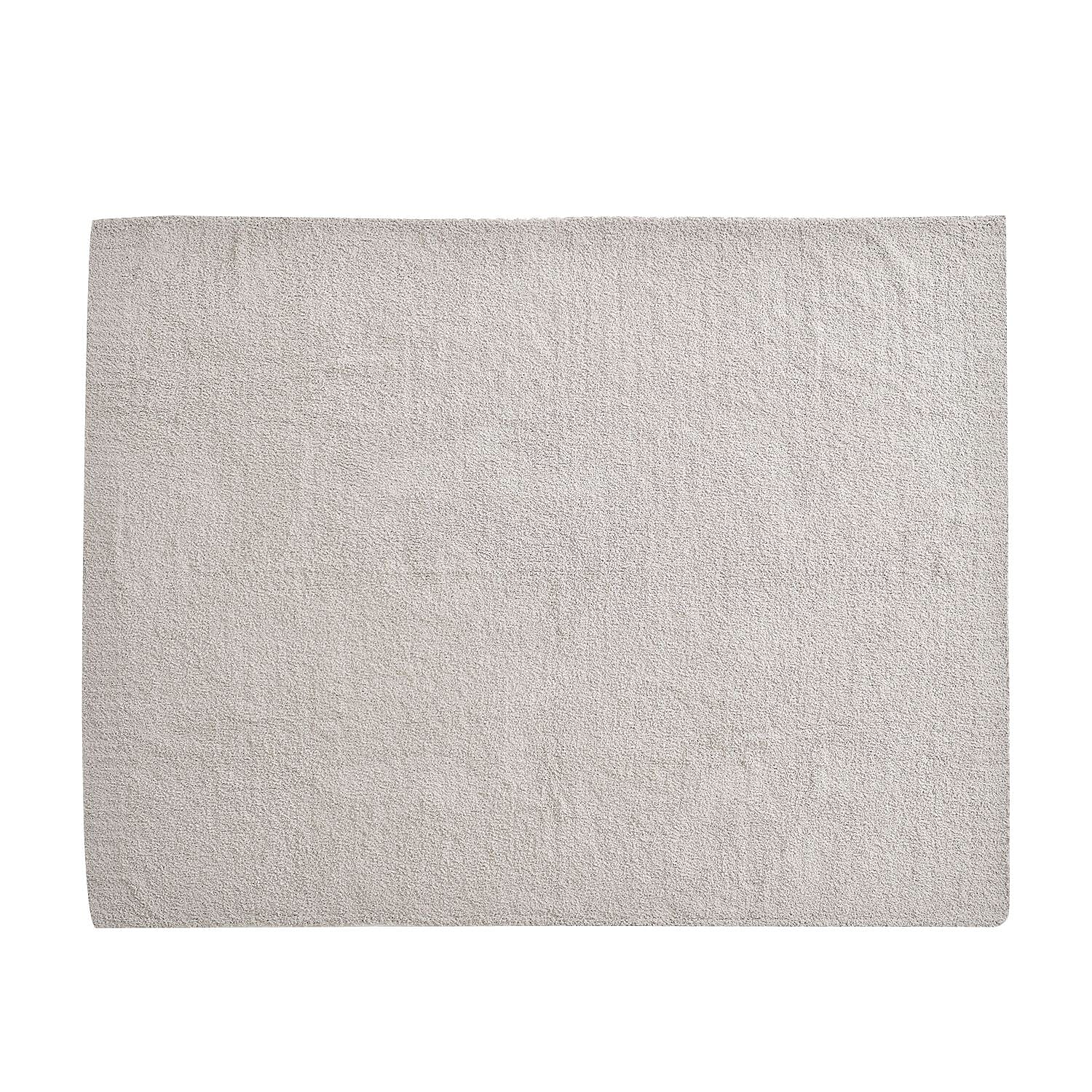 Solid Colour Cozy Microfiber Knitted Blanket (Size 152x127 Cm) - Coffee