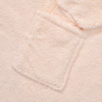 Unisex Super Soft Sherpa Zip Up Hoodie With Pockets - Up To Size 30 - Ivory