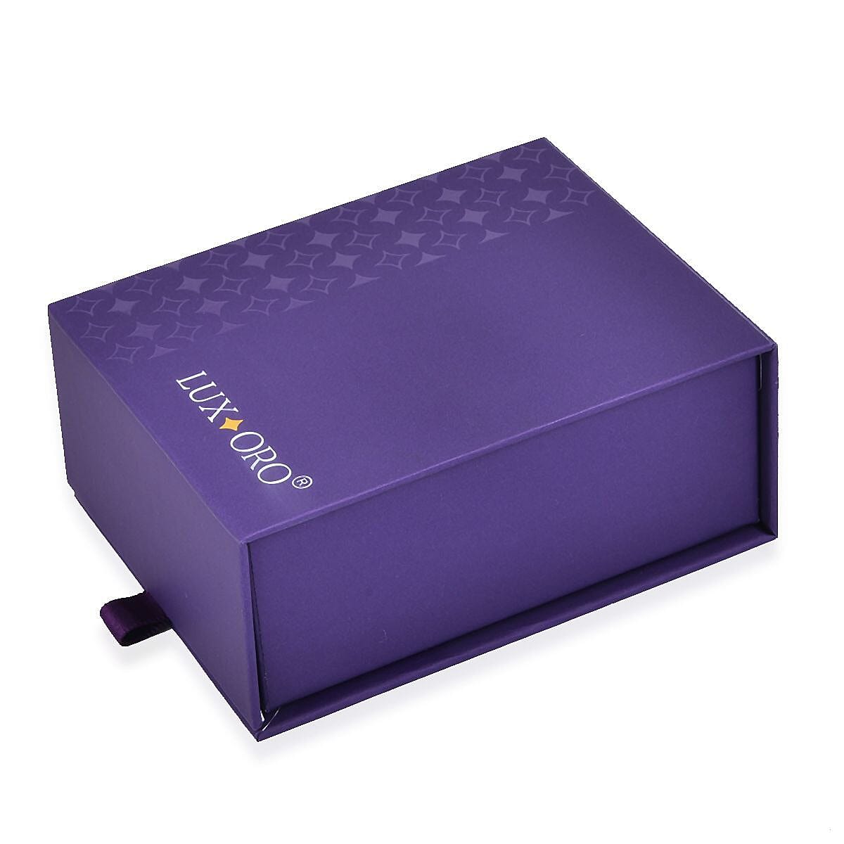 LUXORO LED Spray Painted Earrings Box (Size 9x7x3 CM) - Purple