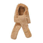 3 in 1 Hooded Scarf - Brown