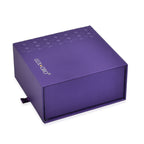 LUXORO LED Spray Painted Jewelry Bangle Box (Size 10x10x5 CM) - Purple