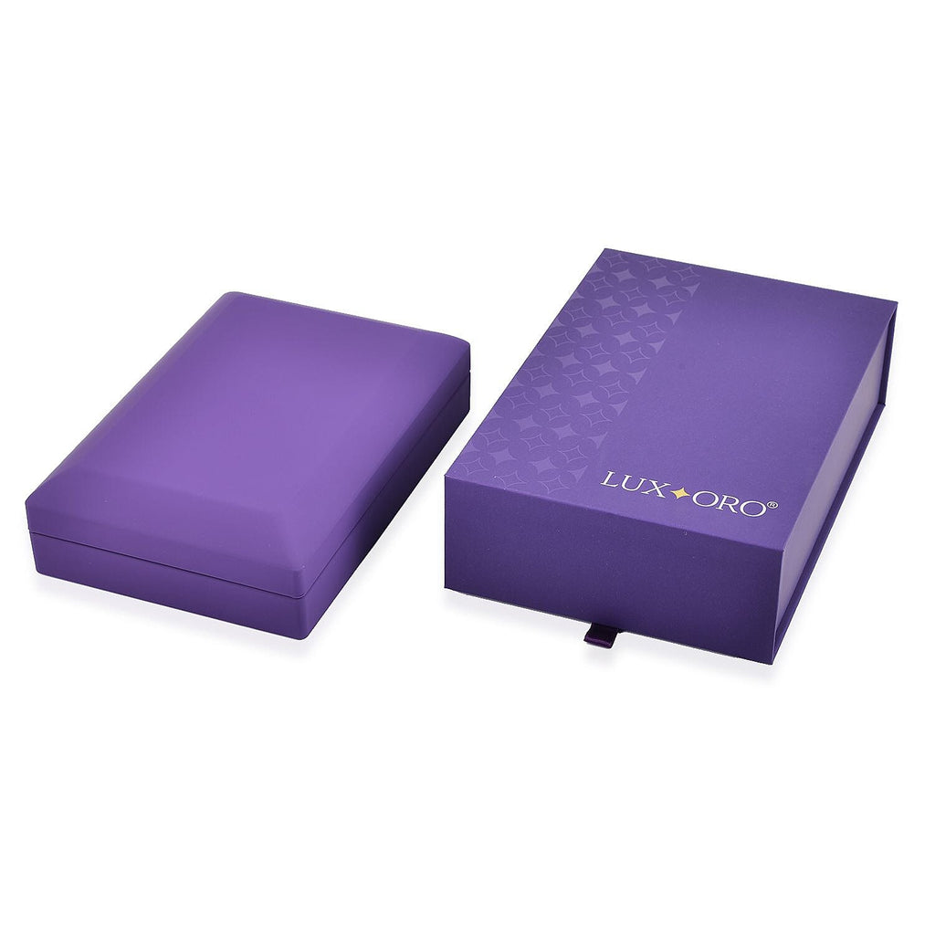 LUXORO LED Spray Painted Jewelry Set  Box (Size 16x11x3 CM) - Purple