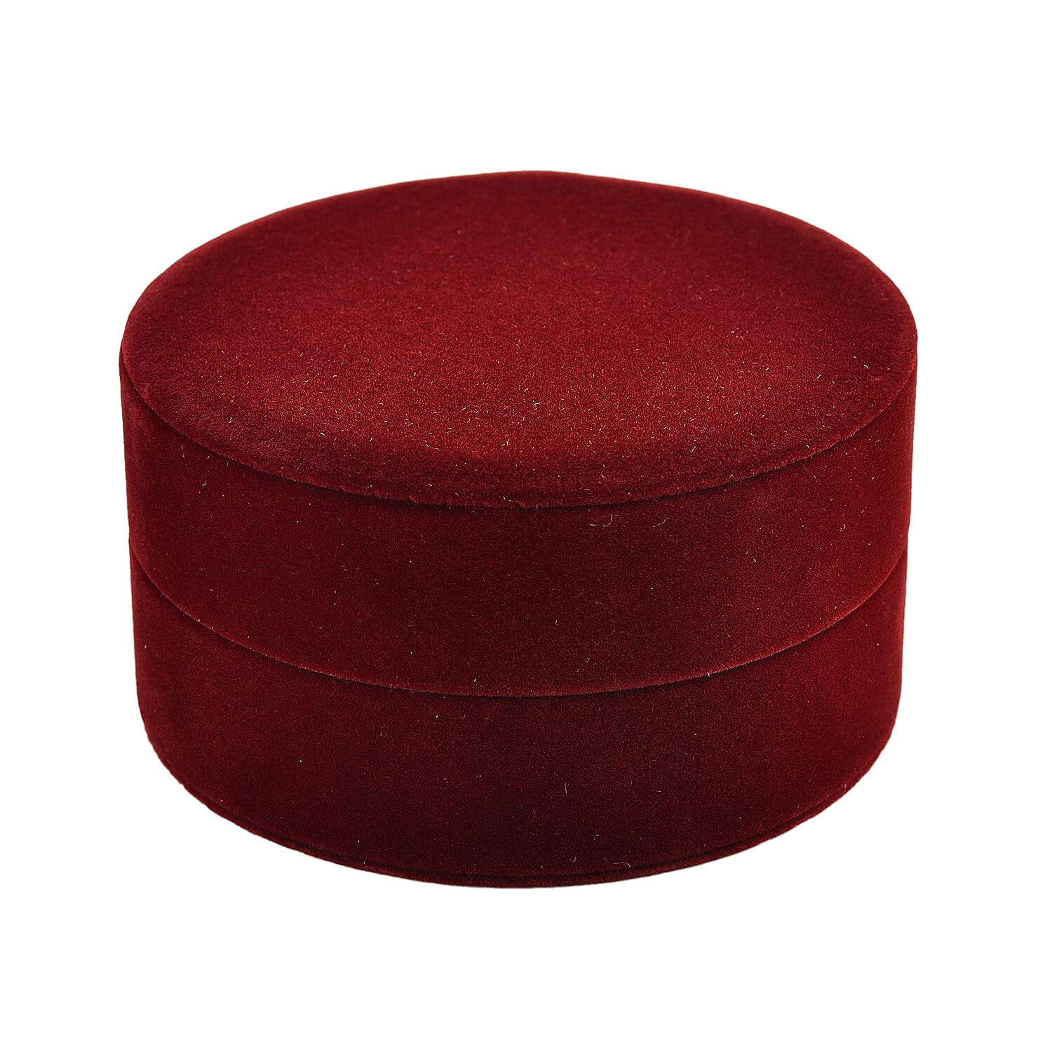 Christmas Dark Red Velvet Solid Bracelet Box
