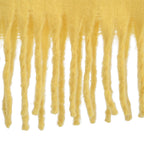 Super Soft Tassel Scarf (198 x 40cm) - Yellow