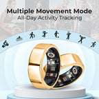 Soul Smart - Stainless Steel Smart RingV1- IP68 Waterproof Multi-Function Health & Fitness Tracker