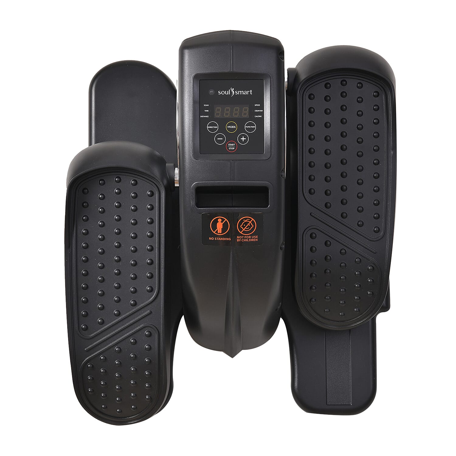 SoulSmart Electric Stepper With Elliptical Pair Belt - LCD Display - Black