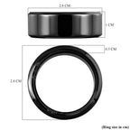 SoulSmart Unisex Smart Ring with Multifunctional (Heart Rate Body Temperature Sleep Monitoring Step Recording Sport) Features - Black
