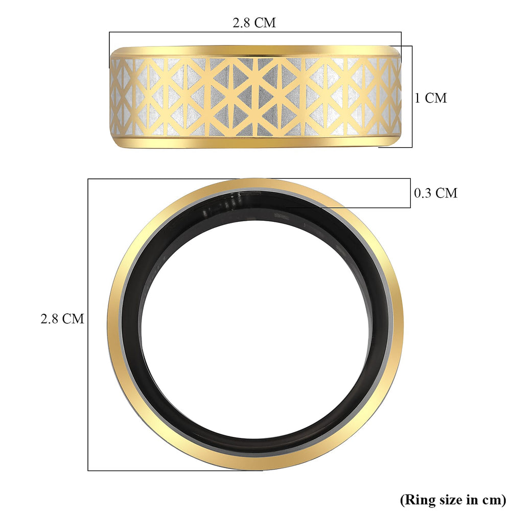 SoulSmart Unisex Smart Ring with Multifunctional (Heart Rate Body Temperature Sleep Monitoring Step Recording Sport) Features - Yellow