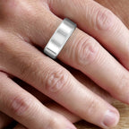 SoulSmart Unisex Smart Ring with Multifunctional (Heart Rate Body Temperature Sleep Monitoring Step Recording Sport) Features - Silver