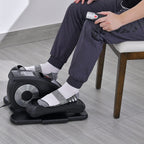 SoulSmart Electric Stepper With Elliptical Pair Belt - LCD Display - Black