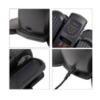 SoulSmart Electric Stepper With Elliptical Pair Belt - LCD Display - Black