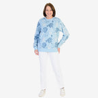 Soulstar Cotton Sweat Shirt (Size - Large) - Sky Blue