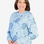 Soulstar Cotton Sweat Shirt (Size - Large) - Sky Blue