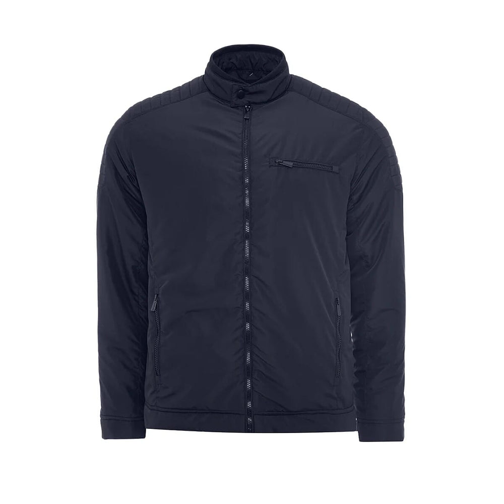 Soulstar Insulated Waterproof Zip-Up Mens Jacket (Size M) - Navy