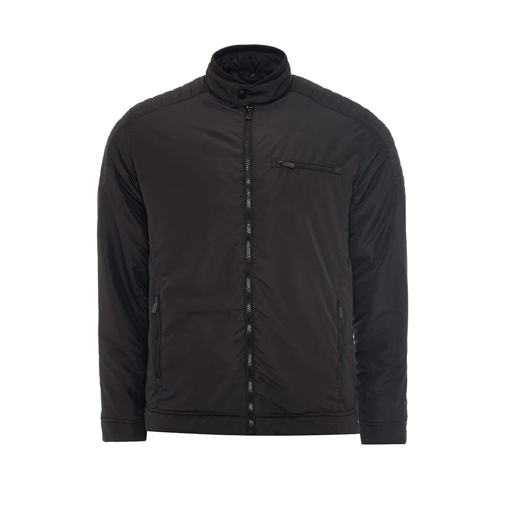 Soulstar Insulated Waterproof Zip-Up Mens Jacket (Size M) - Black